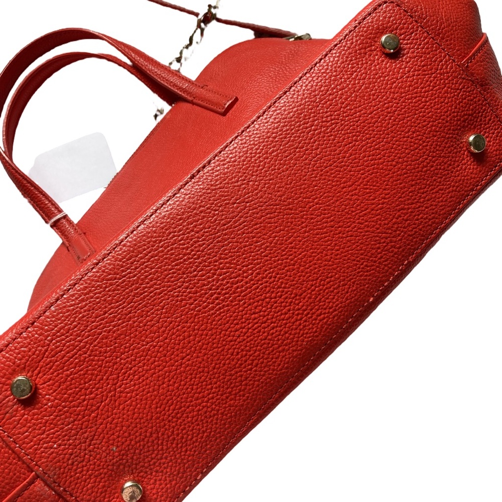 Kate Spade Red Leather Bow Satchel Crossbody Bag - Picture 3 of 13